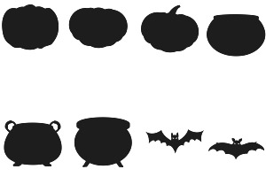 Halloween Elements Set 7