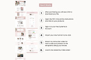 Blush Systeme.io Funnel Template, a Landing Page Template by Hayley's Digital Hub (Thumbnail 10 of 10)