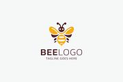 Bee Logo Template, a Branding & Logo Template by ahsancreates (Thumbnail 1 of 4)