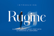 Rugine Elegant Serif Typeface