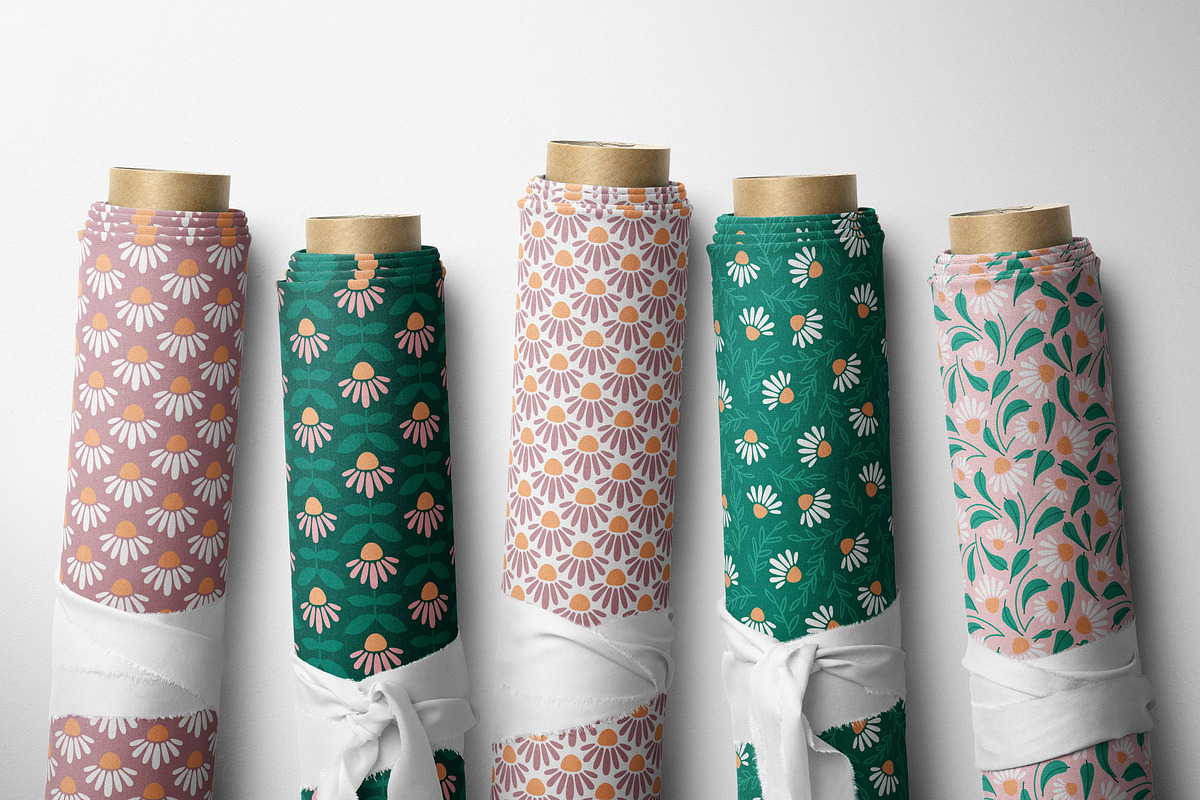 25 seamless floral patterns texture, a Pattern Graphic by RevolutionizZed (Photo 3 of 19)