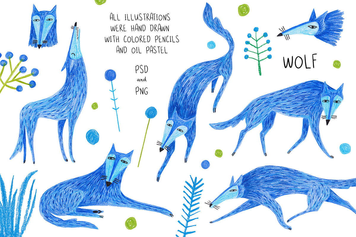 Kids love funny animals. Part 3, an Animal Illustration by Annakniaz (Photo 7 of 13)