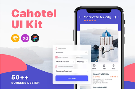 Cahotel - Booking Hotel App Design