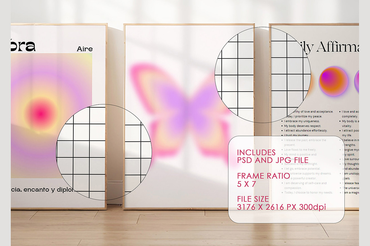 Set of 3 Frames Mockup, 5x7 Ratio, a Household Mockup by isjakimockups (Photo 3 of 7)