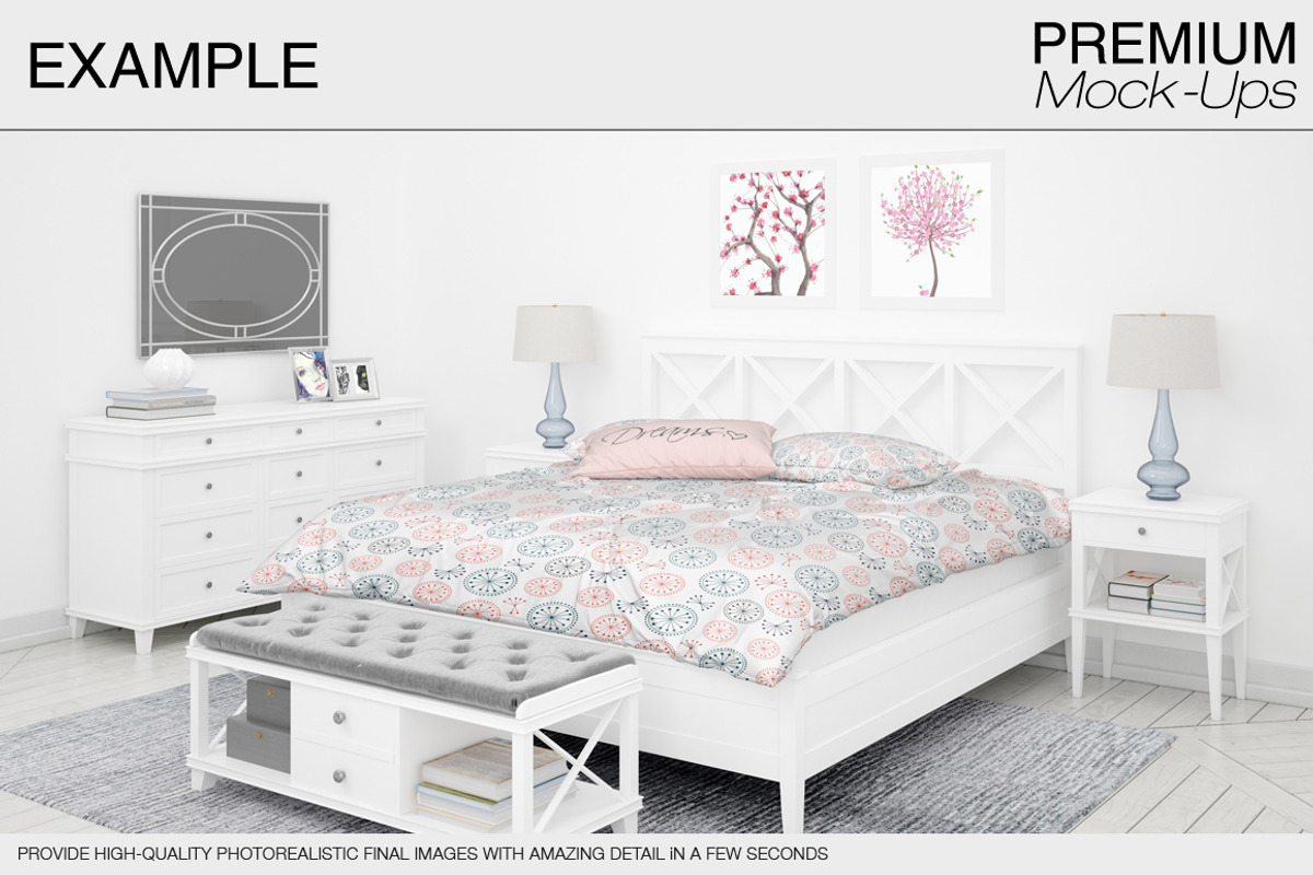 Bedding Mockups, a Product Mockup by mock-ups (Photo 9 of 12)