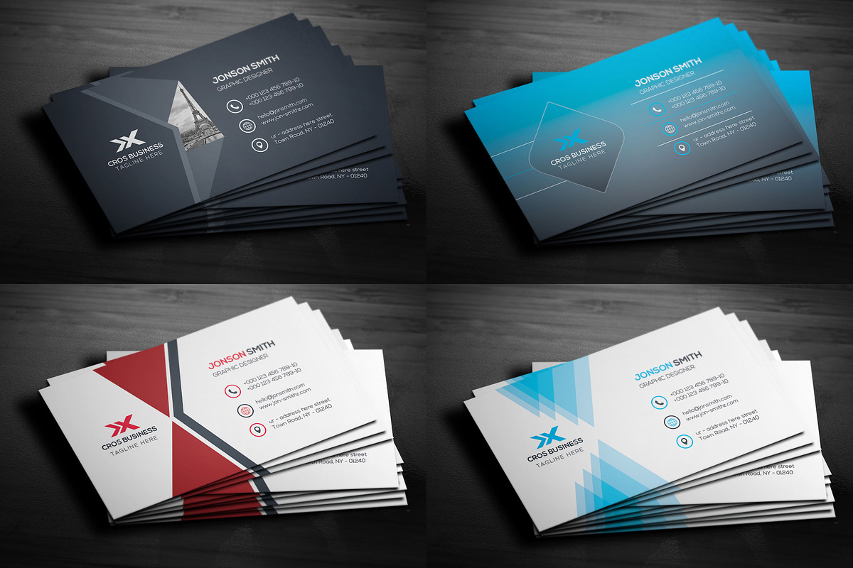 Full & Final New 450 Business Cards, a Business Card Template by Genereux Art (Photo 16 of 44)