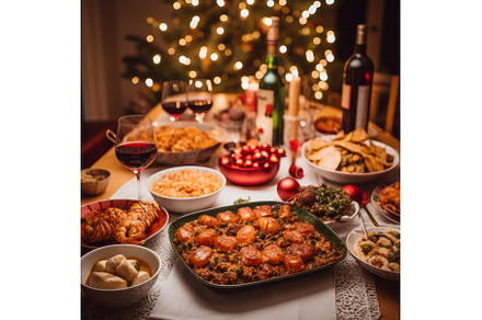 Festive Spanish Christmas Feast
