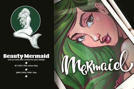 Beautiful mermaid