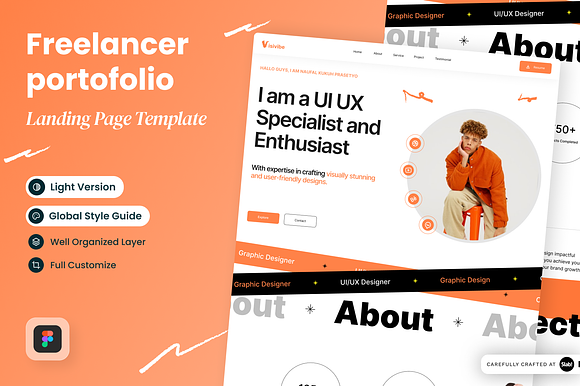Visivibe - Freelancer Portfolio preview 5