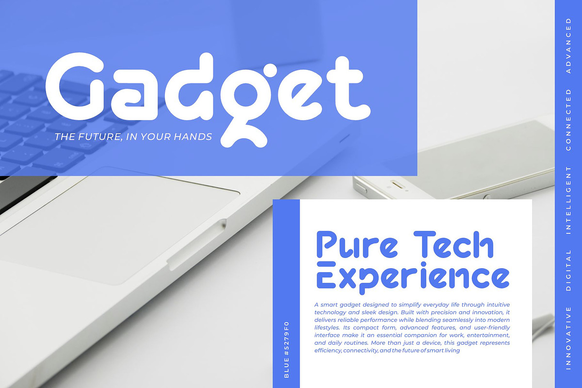 Miroge | Modern Futuristic SansSerif, a Sans Serif Font by Ermedia Studio (Photo 2 of 10)