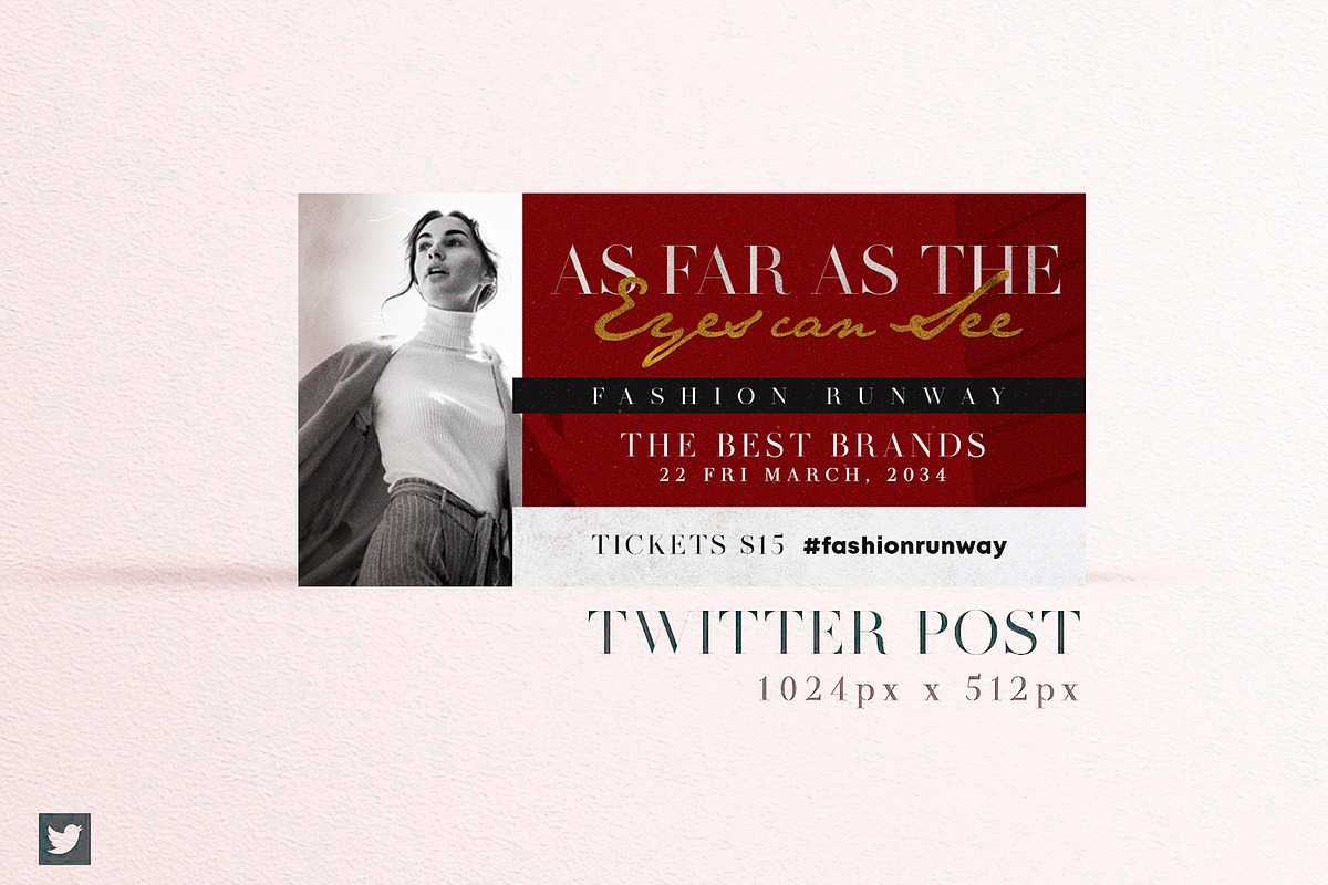 Fashion - Social Media Pack, a Social Media Template by Touringxx Creative Studio (Photo 7 of 8)