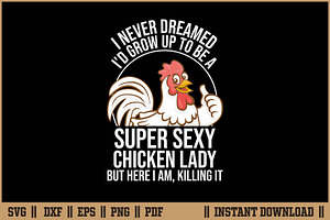 I Never Dreamed I'd Grow Up To SVG, an Illustration by Handy Arts Studio