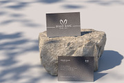 Simple Minimal Business Card, a Business Card Template by Memona Designz (Thumbnail 1 of 3)