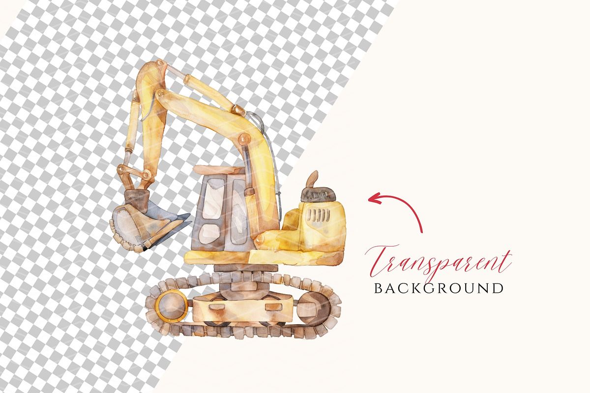 Kids Construction Clipart Bundle, a Decorative Illustration by ClipArtCharm (Photo 4 of 4)