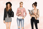 Daily Fashion Essentials, a Person Illustration by Iryna Denysova (Thumbnail 7 of 8)