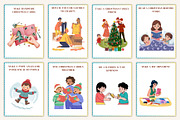 Christmas Advent Activity Cards, a Stationery Template by Designmela01 (Thumbnail 9 of 10)