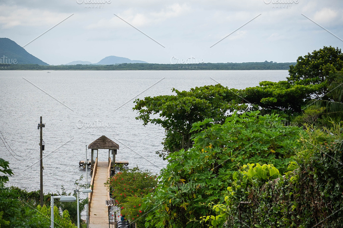 Fishing Village & Tropical Coastline, a Nature Photo by HiLine (Photo 4 of 4)