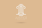 Justice logo, a Branding & Logo Template by Logocreative (Thumbnail 2 of 3)