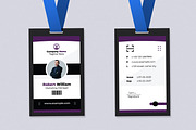 ID Card Design Template, a Stationery Template by MightyDesign (Thumbnail 3 of 6)