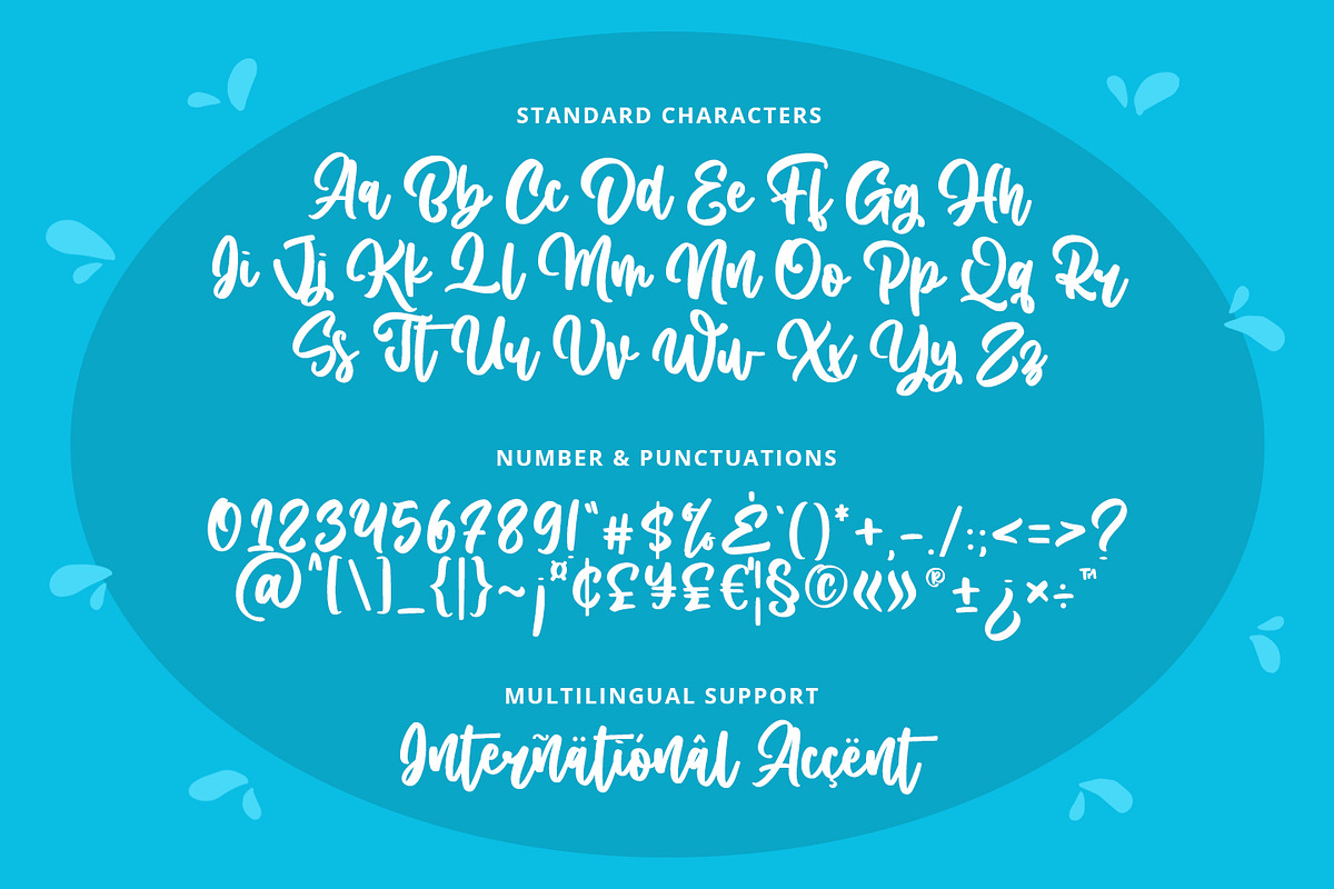 Milky Rainbow, a Script Font by Abo Daniel Studio (Photo 8 of 9)
