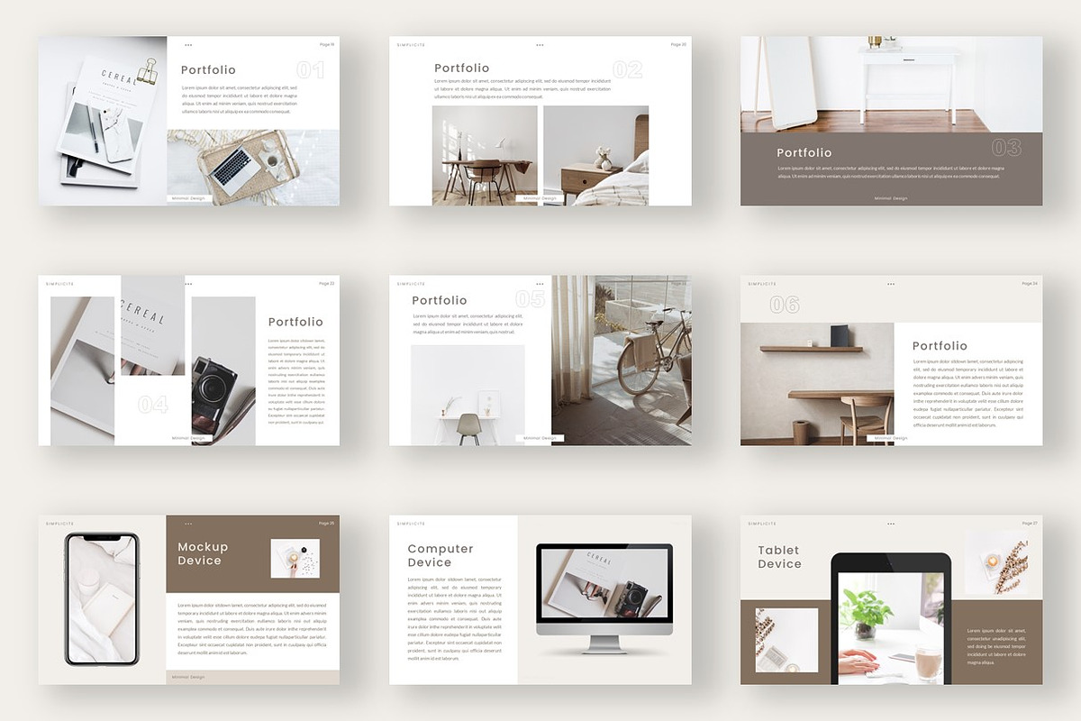 SIMPLICITE - Google Slide Template