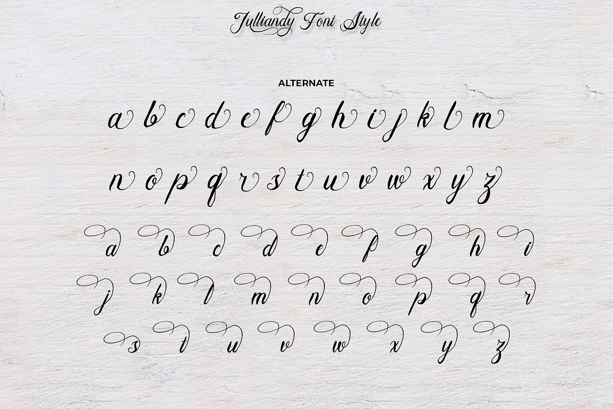 Bulliandry | Modern Calligraphy, a Script Font by Analogous (Photo 12 of 14)
