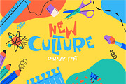 New Culture, a Font by ALIVECREATIVE (Thumbnail 2 of 10)