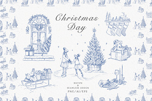 Christmas Day clipart, a Texture Illustration by Sensual Art