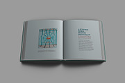 Letter Size Book Mockup - 8 views, a Books & Magazine Mockup by Illusiongraphic (Thumbnail 6 of 24)