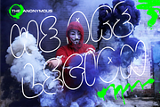 Calmbelt A Bold Graffiti Font, a Handwritten Font by Allouse Studio (Thumbnail 5 of 10)