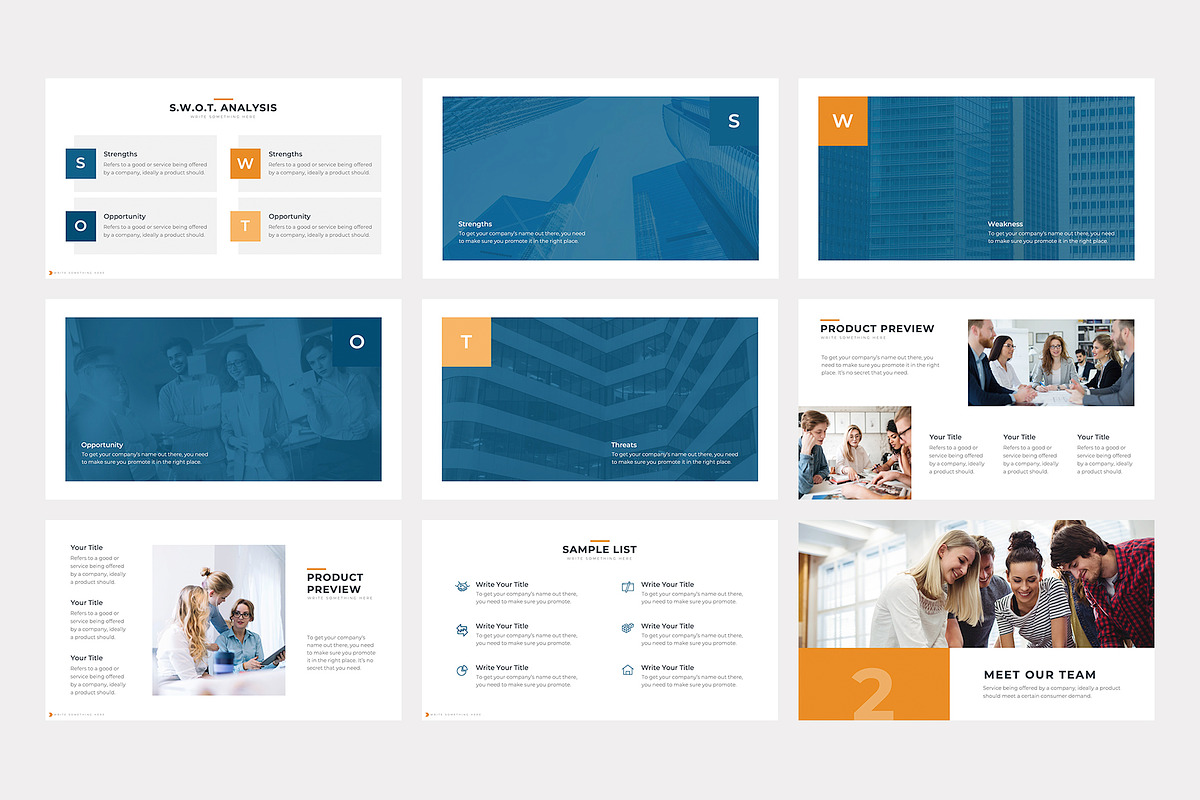 Forward Business Google Slides, a Presentation Template by slidequest (Photo 2 of 16)