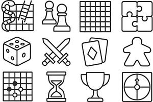 Vector illustration line icons, an Illustration by ZinetroN