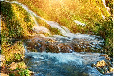 Waterfalls at Croatia