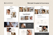 Squarespace Template: Pink&Navy, a Squarespace Template by Applet Studio (Thumbnail 2 of 6)