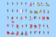 Businesswoman Emma Set, a Characters & Person 3D Model by Best Pixels™ (Thumbnail 3 of 6)
