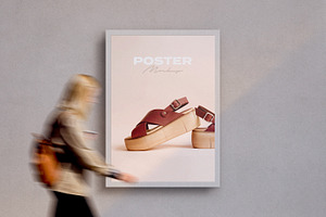 Street & Subway Poster Mockups