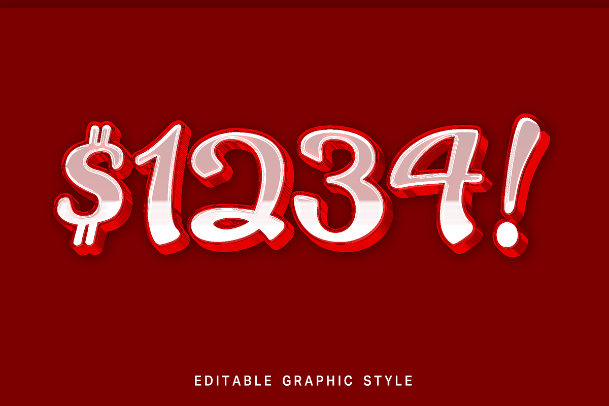 Glass 3D Cursive Text Effect preview 2