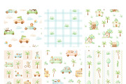 Safari Friends, adventures animals, an Animal Illustration by polikarpovaart (Thumbnail 11 of 24)