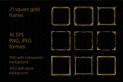 Art Deco square frames collection, an Object Graphic by Olha ZS (Thumbnail 2 of 4)