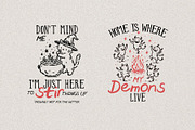 Basic Witch Club - Halloween Font, a Handwritten Font by AndrewPixelType (Thumbnail 2 of 13)
