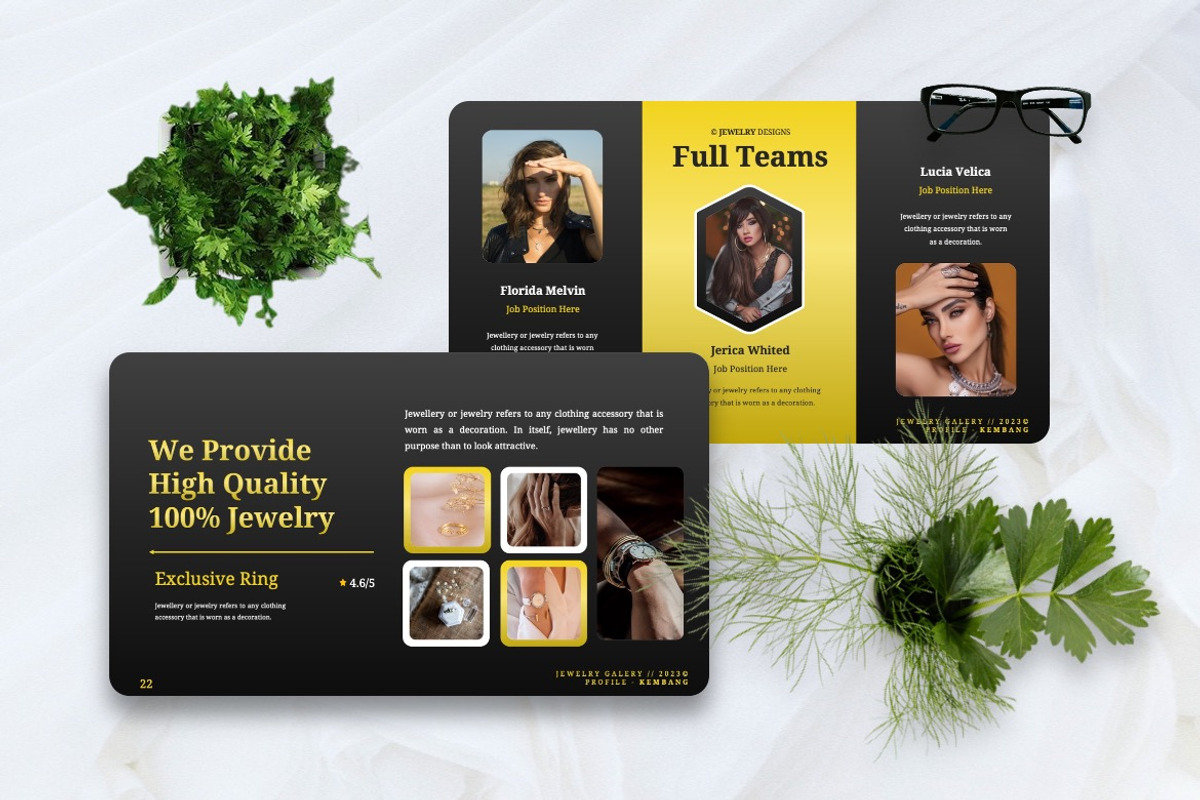 Kembang - Jewelry Keynote, a Presentation Template by Dhabee (Photo 5 of 8)