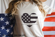 God Bless America, 4th of July SVG, an Object Graphic by Applied Arts (Thumbnail 4 of 9)