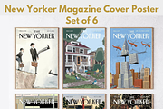 New Yorker Magazine Cover Poster 6, an Object Graphic by HaithamSimas (Thumbnail 2 of 2)