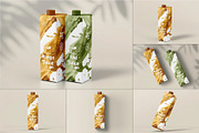 Juice Carton Mock-up, a Packaging Mockup by zippypixelstudio (Thumbnail 1 of 14)
