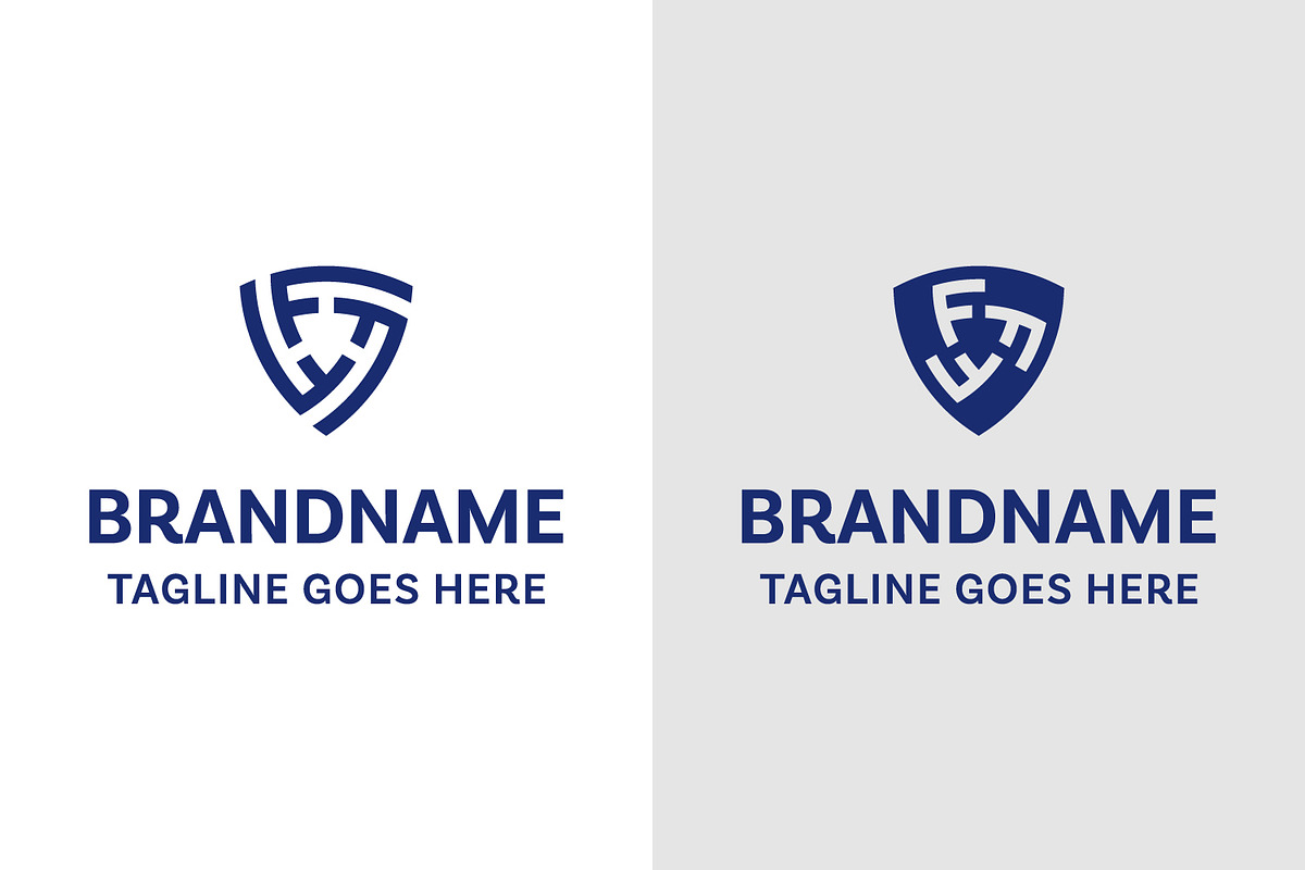 Letters FFF Monogram Shield Logo, a Branding & Logo Template by Pray Art Design Studio (Photo 1 of 2)