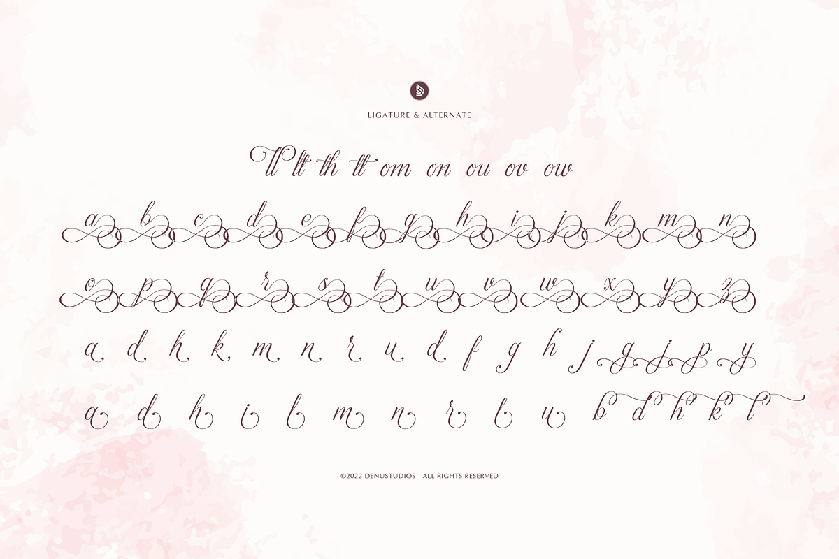 Palmeira Benvello Calligraphy, a Script Font by Denustudios (Photo 11 of 12)