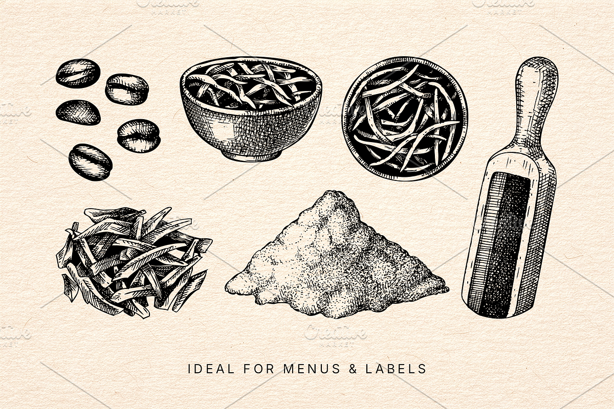Drinks & Cocktail Menu Illustrations, a Food Illustration by Yevheniia (Photo 12 of 14)