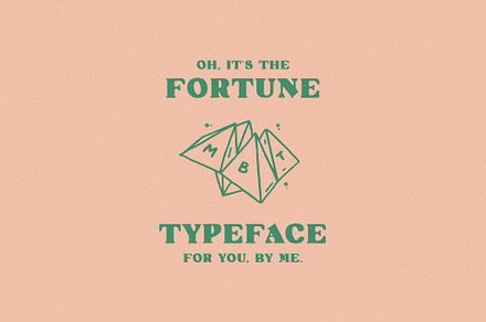 Fortune | A Lucky Display Font, a Serif Font by Taylor Penton