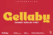 Gellaby Font, a Serif Font by Asenbayu (Thumbnail 1 of 12)