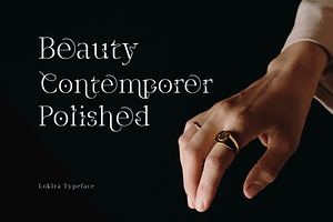 CF Lokira - Modern Elegant Serif